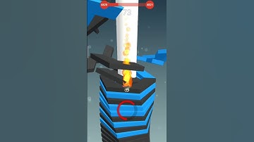 Can I Complete Super Stack Ball fastest leve up 4820 Levels😱? #newshorts #trendingshorts #gaming