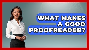What Makes A Good Proofreader? - Job Success Network