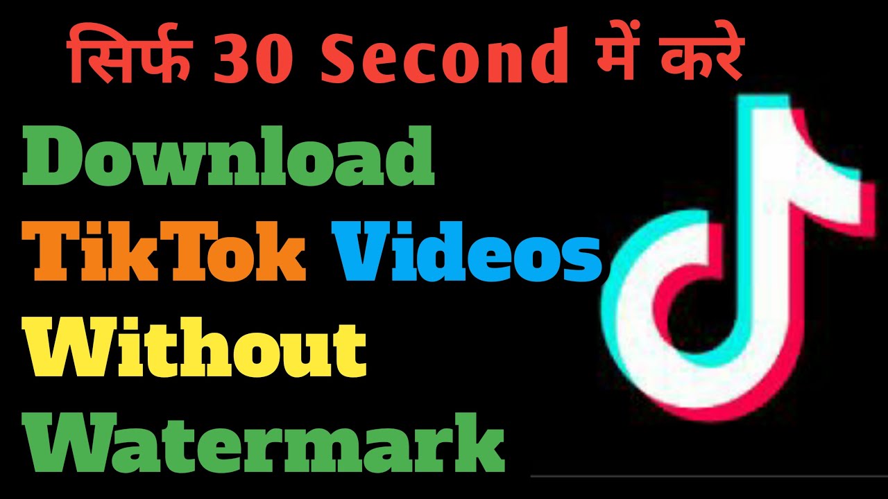 tiktok download without watermark shortcut