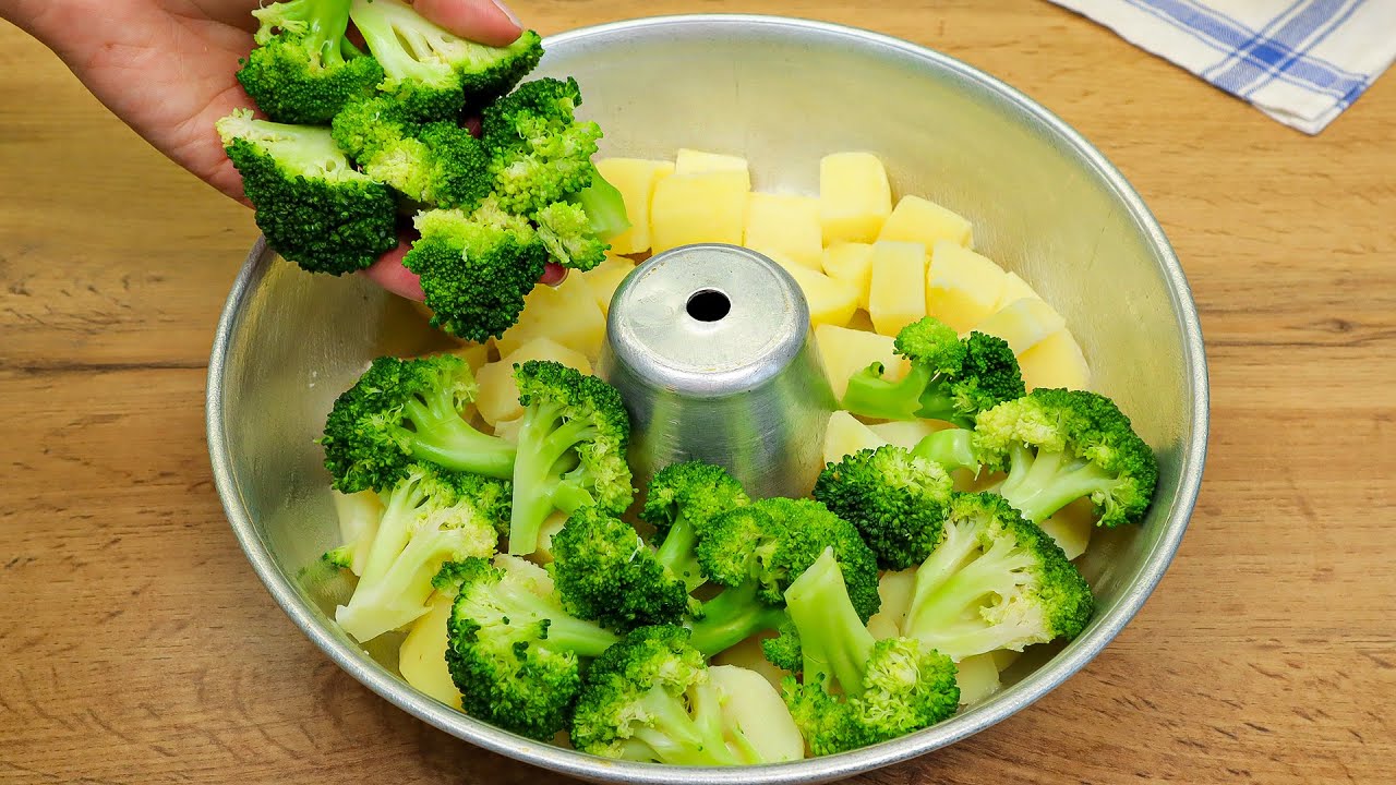 Diese Brokkoli sind so lecker, dass Sie sie jeden Tag kochen können! Brokkoli mit Kartoffeln