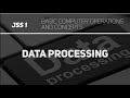 Data processing information technology jss 1