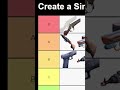AB Gun Tier List #gaming #shorts #short #abioticfactor #gun #tierlist #funny #meme #memes #tier