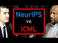 NeurIPS vs ICML machine learning conferences | Charles Isbell and Michael Littman and Lex Fridman