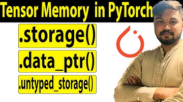 Tensor Memory - .storage(), .data_ptr(), .untyped_storage() Advanced Guide| Ali Hassan