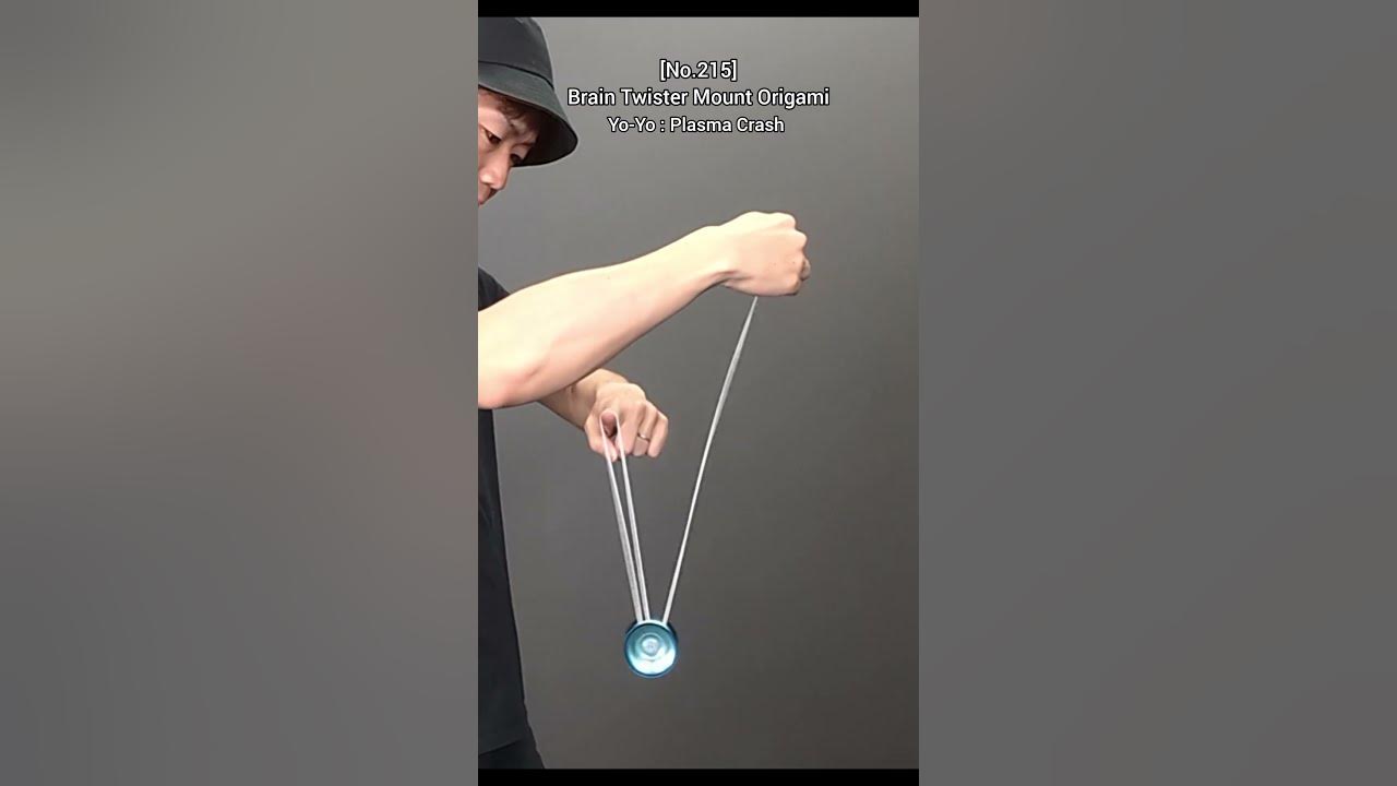 [No.215]🪀Today's YoYo Trick & Tutorial Brain Twister Mount Origami 
