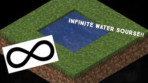 HOW TO MAKE AN INFINITE WATER SOURCE IN MINECRAFT JAVA 1.19