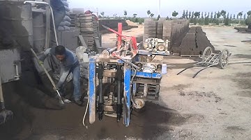 QT 4 35 Concrete block making machine