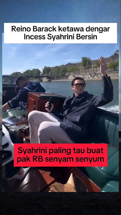 Reino Barack selalu ngakak liat tingkah lucu syahrini #syahrini