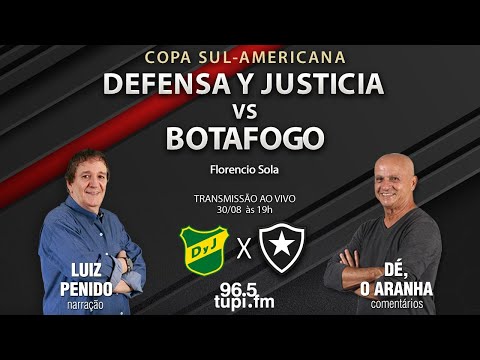 DEFENSA Y JUSTICIA X BOTAFOGO - Sul-Americana - Volta - Quartas de Final - 30/08/2023 - AO VIVO