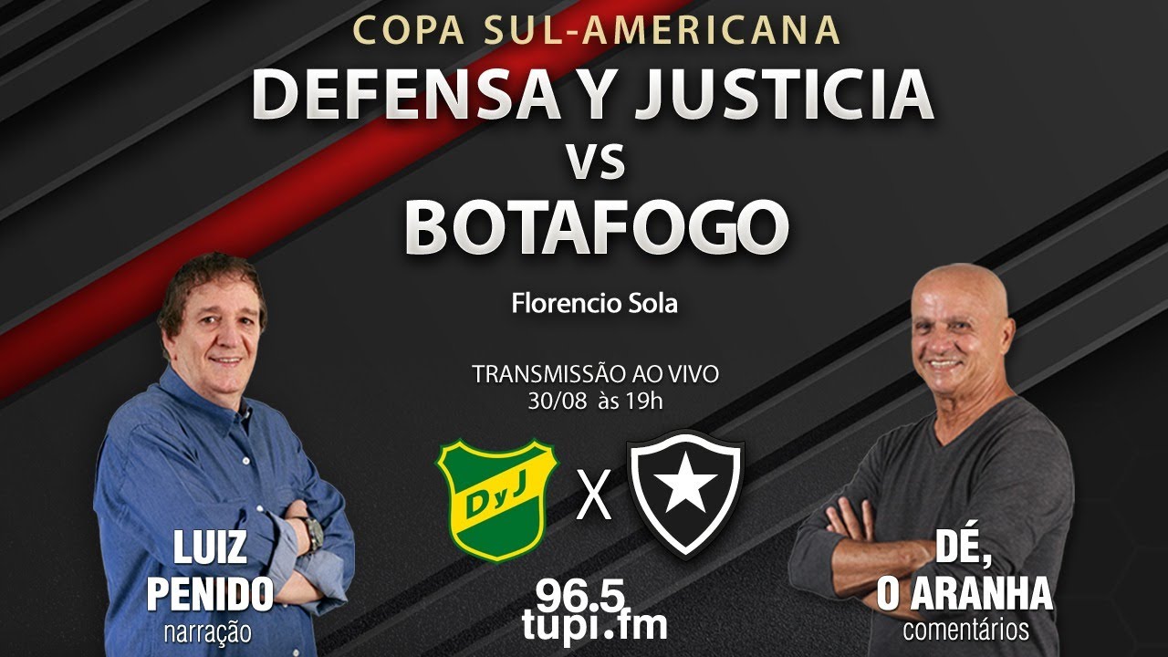 DEFENSA Y JUSTICIA 2 X 1 BOTAFOGO - Sul-Americana - Volta - Quartas de ...