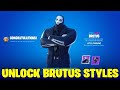 Fortnite Shadow Brutus.How to unlock shadow Brutus.Ghost Brutus - Steal security plans