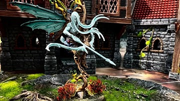 How to paint Sylvaneth Gossamid Archers (contract fast paint)