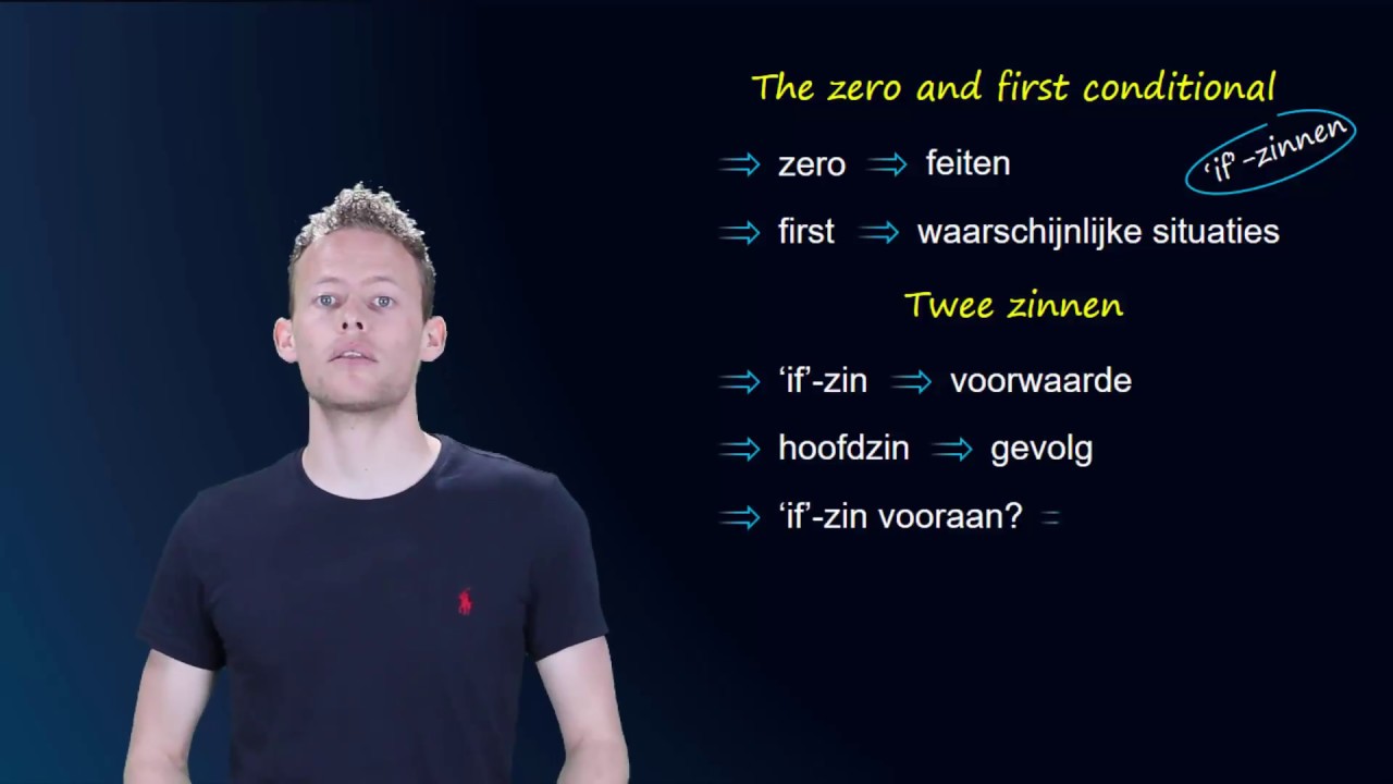 Engels - if zinnen - conditionals - deel 1 - EngelsAcademie.nl - YouTube