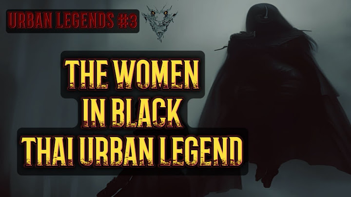 Women In Black | Creepy Taxi Driver Urban Legend