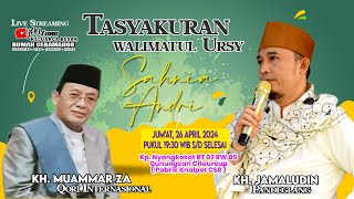 🔴 LIVE STREAMING KH. MUAMMAR ZA BERSAMA KH. JAMALUDIN PANDEGLANG | TASYAKURAN NIKAH SAHNIA & ANDRI