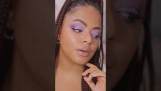 PERFECT PURPLE LOOK FOR BROWN EYES 💜 #makeuptutorial #brownskinmakeup #elrosaddiction