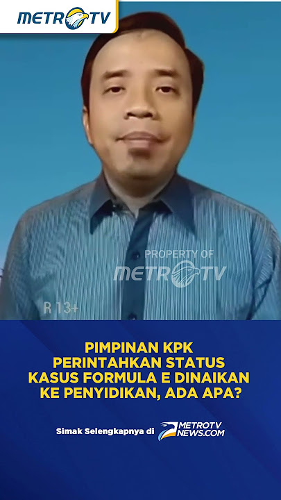 Zaenur: Pimpinan KPK itu Bukan Lagi Menjadi Seorang Penyidik #shorts