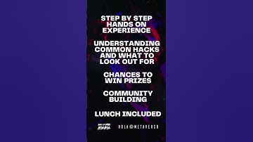 WTYM Hola Metaverso Digital Wallet Workshop