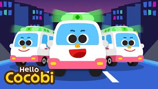 Ambulance Song Car Songs Super Rescue Team Kids Songs Hello Cocobi