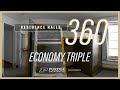 University Residences at Purdue 360 Room Tour Economy Triple at Wiley Hall