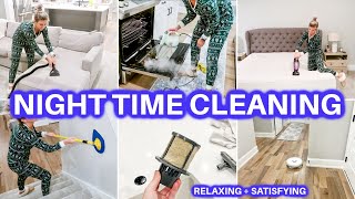 NIGHT TIME DEEP CLEAN WITH ME | AFTER DARK SPEED CLEANING MOTIVATION | HOMEMAKER | JAMIE'S JOURNEY