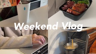 Uni Vlog 🍳Study abroad & living alone diaries/being productive before finals as UofT student