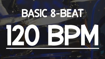 120 BPM Drum Loop Track - Simple 8 Beat 드럼 루프 기본 8비트