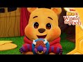 Pooh Bear Plays Hide-and-Seek 🙈 | Me &amp; Winnie the Pooh 🍯 | Vlog 12 | @disneyjunior