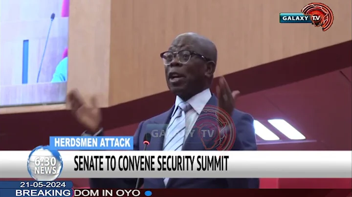 SENATE TO CONVENE SECURITY SUMMIT