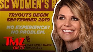 USC Women's Rowing Poster Takes Jab at Lori Loughlin Daughters | TMZ TV