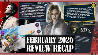 February 2026 Games Review RECAP