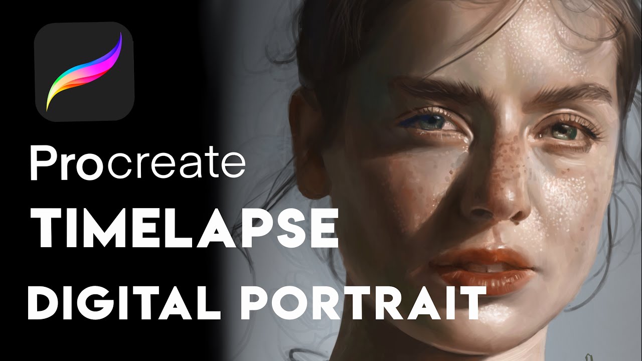 Digital Portrait IpadPro Procreate