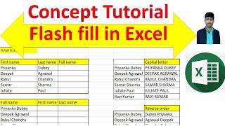 Flash Fill in Excel | Flash Fill in Excel By alok Sir screenshot 4