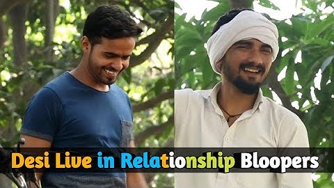 Desi live in relationship bloopers | chauhan vines vloopers
