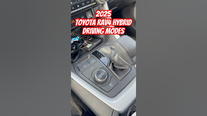 2025 Toyota Rav4 Hybrid XLE driving modes! #jamonlineph #Rav4 #Toyota @ToyotaCanada