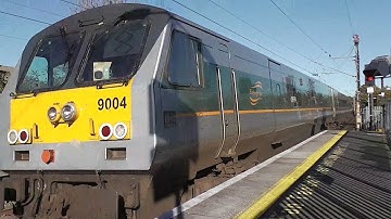 IE 201 Class Locomotive (231) + Enterprise Train (9004) - Howth Junction, Dublin