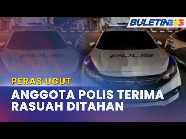 PERAS UGUT | 5 Anggota MPV Polis Terima Rasuah RM4500 Ditahan class=