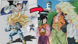 ¿Y si GOKU Y GOHAN Descubrian el SSJ3 Antes? (En los CELL GAMES) || Zenkai Z