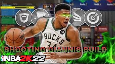SHOOTING GIANNIS BUILD!?!🔥 “BEST POWER FORWARD BUILD NBA 2K22 NEXT GEN.”