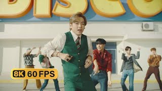 BTS 'Dynamite' MV Choreography ver  [8K & 60FPS AI Smooth]