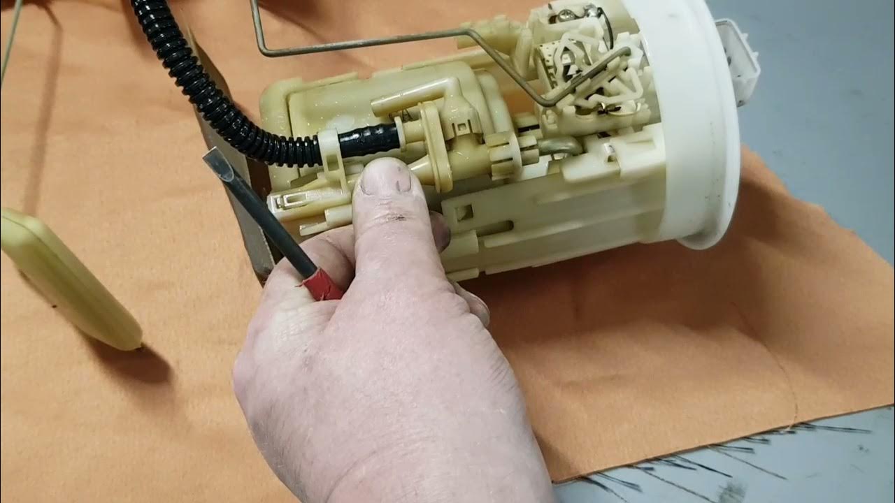 Х-трейл Т30, ремонт показания уровня топлива. - YouTube