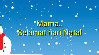 Download Lagu SELAMAT NATAL MAMA Lagu Fidel matulatuwa ( Nada Bb) Karaoke Natal MP3