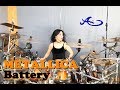 METALLICA - Battery drum cover by  Ami Kim (#63)