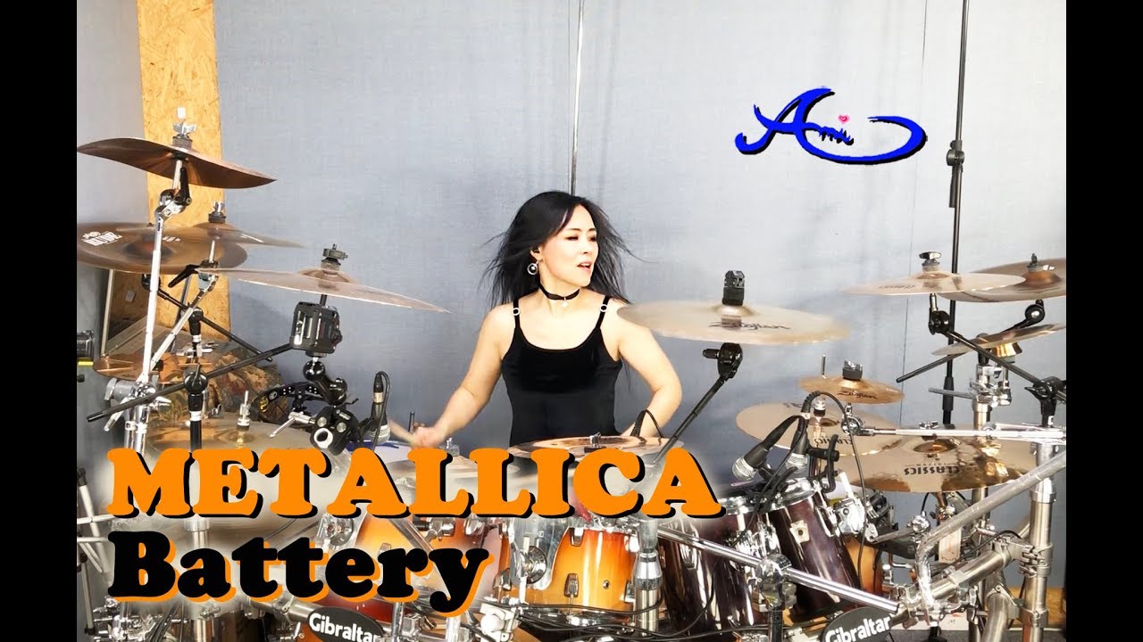 METALLICA - Battery drum cover by Ami Kim (#63)