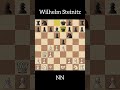 Wilhelm Steinitz vs NN #chess #lichesstitledarena #chessgrandmaster #brutalchess #siciliandefense