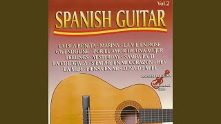 PDF Sample La Isla Bonita guitar tab & chords by Antonio de Lucena.