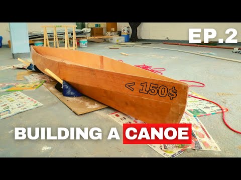 Canoe from plywood: how to build with no experience #2