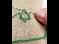 DIY Knitting Repairing A Sweater Hole With Star Like Design Shorts