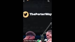 Shawn porter dislikes Errol Spence