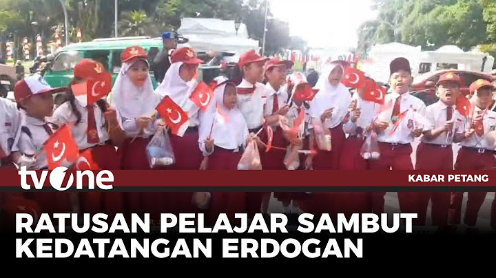 Momen Meriah Sambut Presiden Turki Erdogan di Istana Bogor | Kabar Petang tvOne